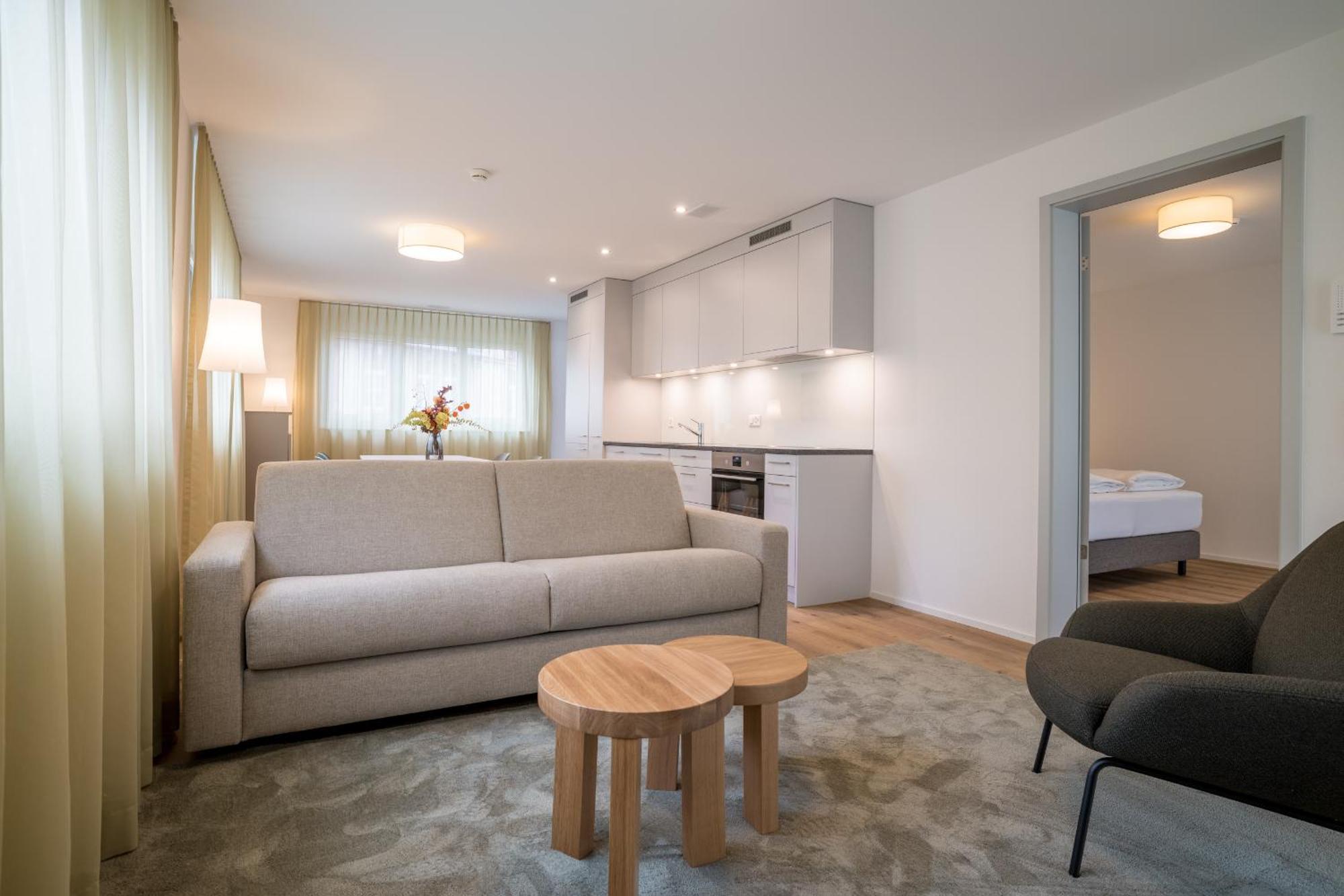 Modern City Apartments Интерлакен Экстерьер фото